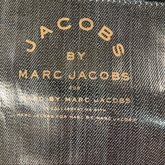 jacobs by marc jacobs for marc by marc jacobs  cotton large tote/messenger bag - Picture 11 of 15